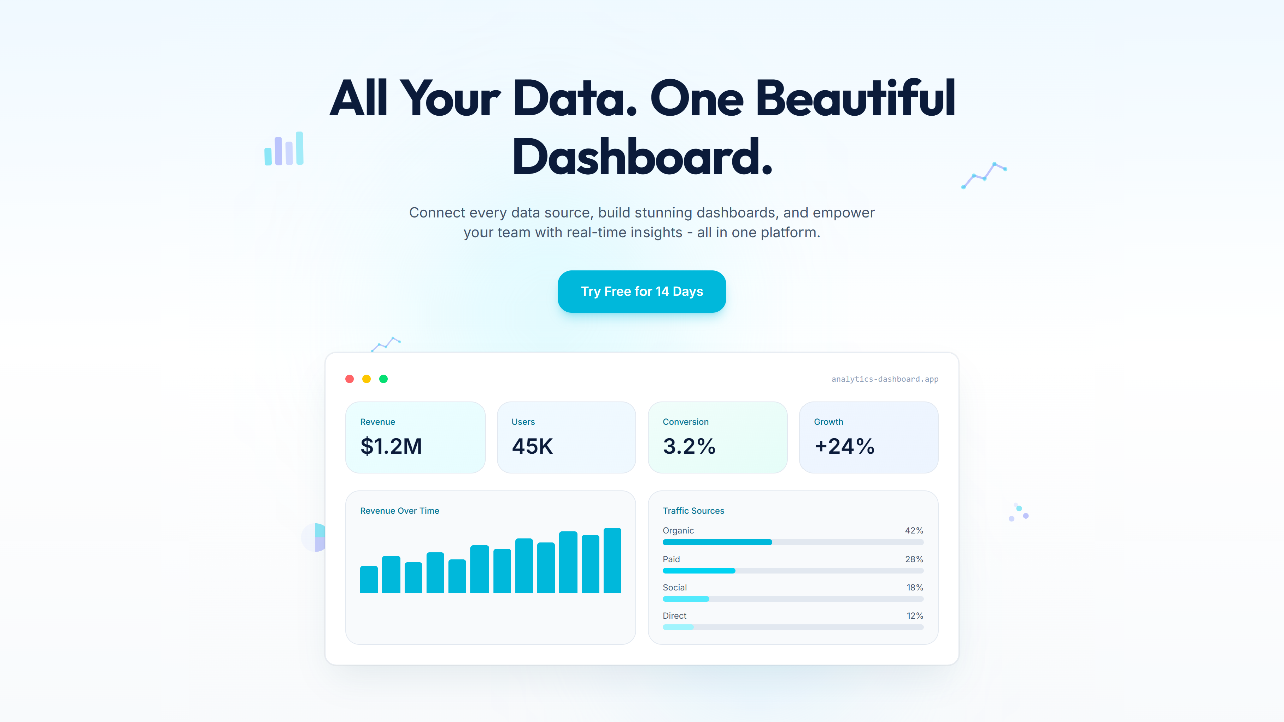 A real landing page built by StrataLanding